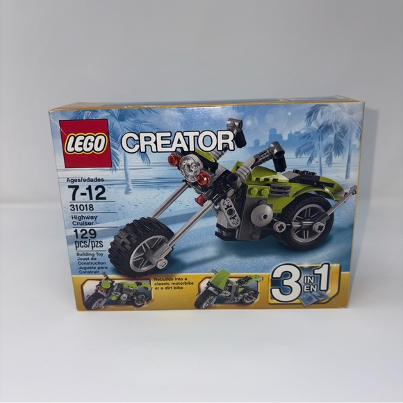 LEGO Creator 3 In 1 Highway Cruiser 129 Pcs Building Set 31018 New Sealed - Picture 1 of 9